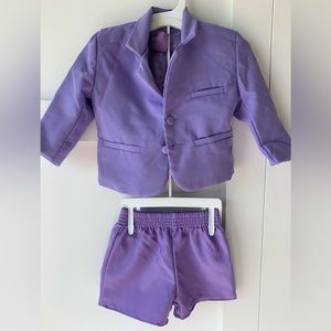 Lavender Custom Dyed Suit